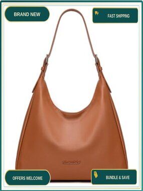 Montana West Hobo Bag PU Leather Shoulder Handbag Women